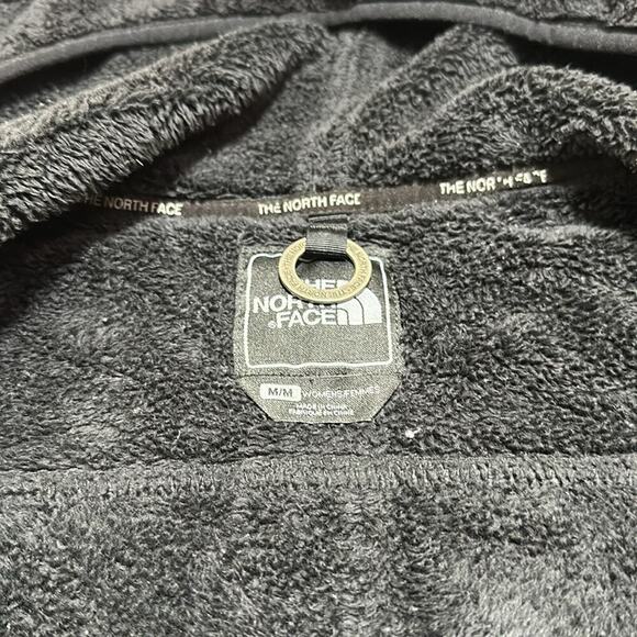 The North Face women’s Oslo zip up hoodie jacket fuzzy black Medium - Picture 7 of 12
